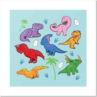 Little Dinosaurs Posters and Art